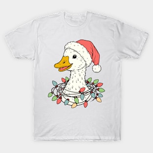 Funny Goose Gift Men Women Kids Silly Goose Ugly Christmas T-Shirt